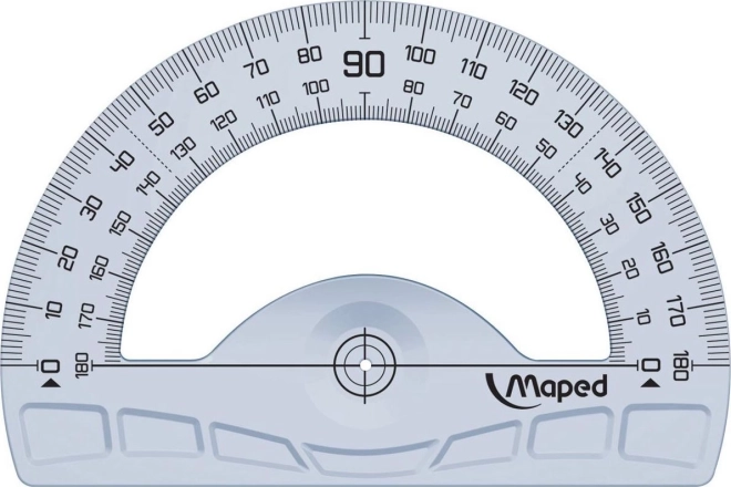 Raportor transparent Maped 12 cm
