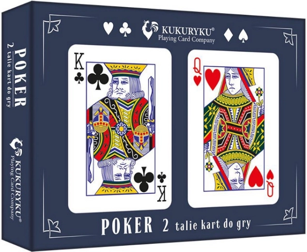 Set de cărți de poker – 2 pachete