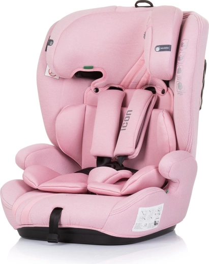 Scaun auto i-Size 76–150 cm Chipolino Icon – Flamingo