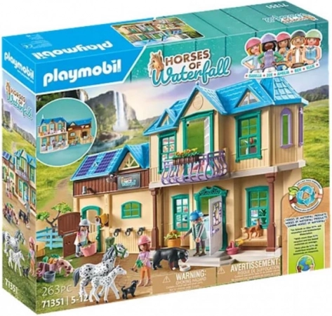 Set figurine PLAYMOBIL Horses – Rанч Waterfall