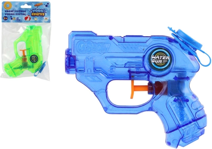 Pistolă de apă transparentă pentru copii, 11 cm - 1 bucată