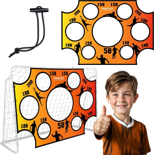 Neo-Sport prelată de tir pentru poartă de fotbal 215 × 150 cm