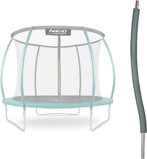 Neo-Sport partea inferioară a stâlpului pentru trambulină tip C 8–14 ft verde