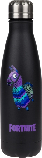 Sticlă termică Baagl cu capac metalic cu filet Fortnite Llama 500 ml