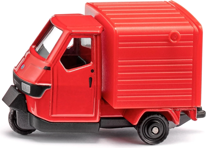 Siku Super Piaggio Ape 50 1:55 model din metal cu caroserie deschisă
