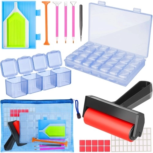Set de accesorii pentru pictură cu diamante