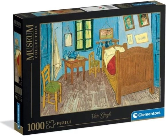 Puzzle Clementoni Museum Collection 1000 de piese – „Camera din Arles” de Van Gogh