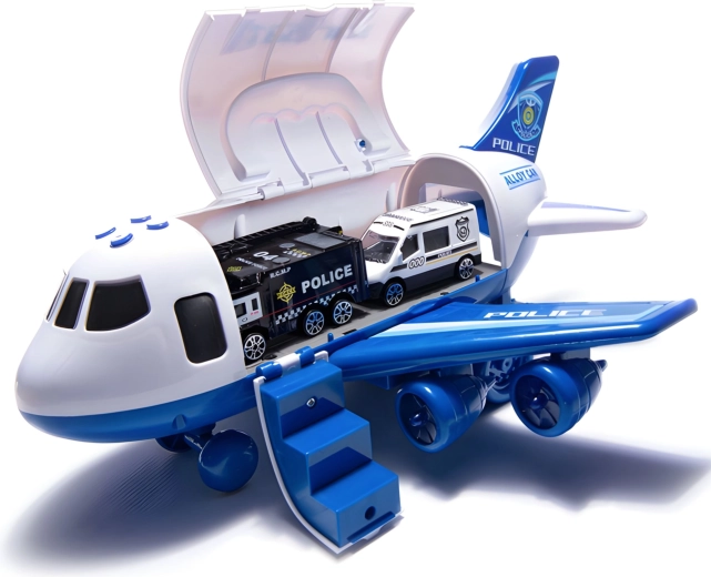 fuzelaj care se deschide și rampă rabatabilă