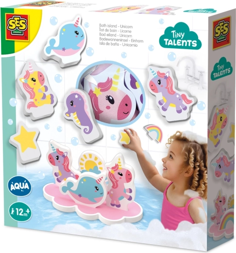 Autocolante pentru baie cu unicorni Tiny Talents