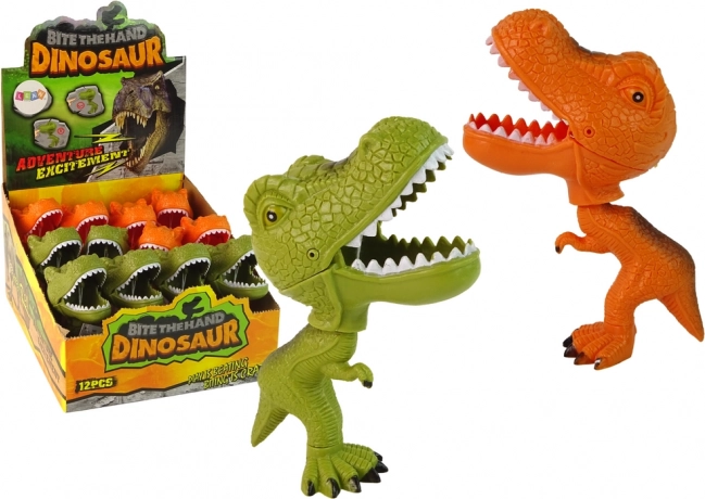 Figurină dinozaur cu maxilar și coadă mobilă