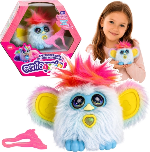 Creatură interactivă Genie Pets cu lumini, sunete și breloc