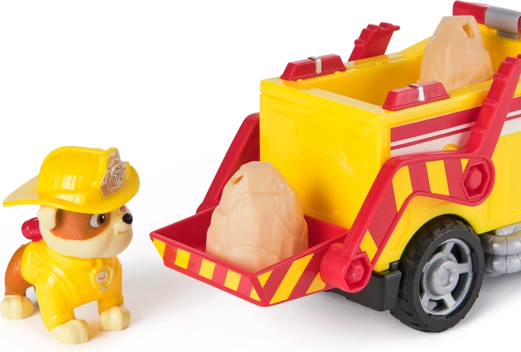 Vehicul detaliat și figurina Rubble