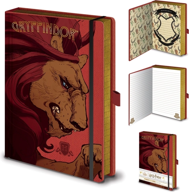 Bloc A5 premium Harry Potter – Gryffindor