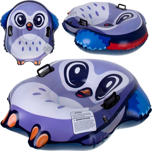 Colac gonflabil de zăpadă pinguin 95 × 103 × 26 cm