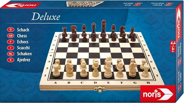 Șah din lemn Noris deluxe