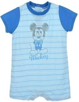 Salopetă din bumbac pentru copii cu Mickey, în cutie cadou