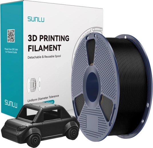 Filament Sunlu PETG negru