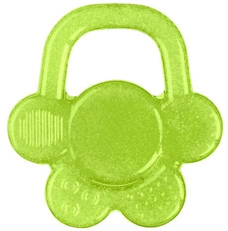 BabyOno inel de dentiție răcitor floare – verde