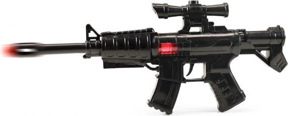 Jucărie pistol-mitralieră pentru misiuni pline de acțiune