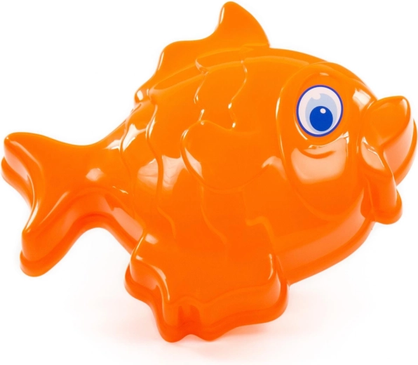 Imprimate grozave ale peștelui în nisip