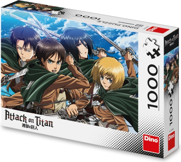 Puzzle Anime: Attack on Titan (1000 de piese)
