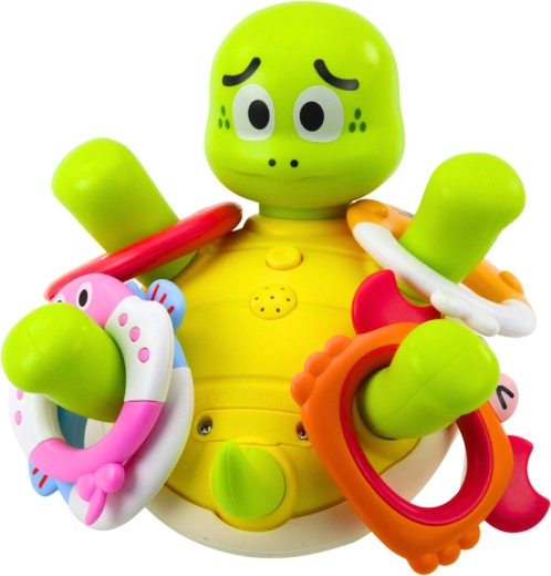 Inele colorate pentru joacă senzorială și motrică