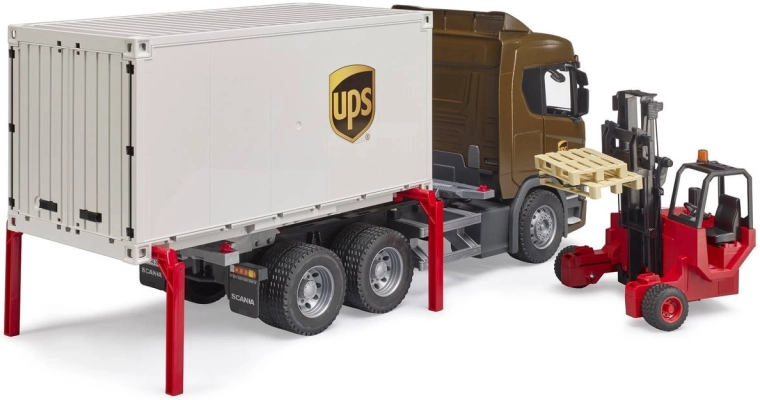 Container detașabil pentru logistică realistă