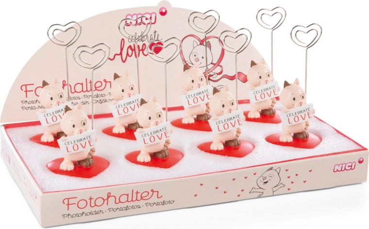 Suport pentru fotografii NICI Celebrate Love 11 cm - 1 bucată