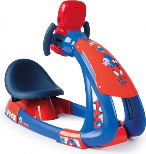 simulator de condus pentru copii Spidey de la Smoby