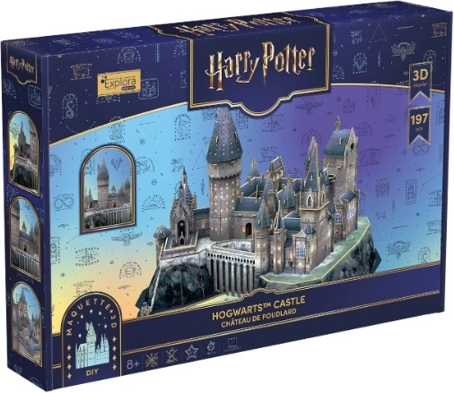 Cubic Fun Harry Potter Castelul Hogwarts – puzzle 3D
