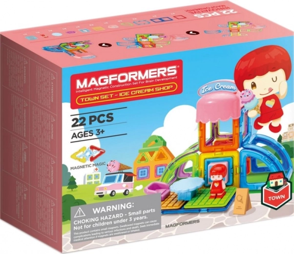 Magformers Orășel Cofetărie 22 piese