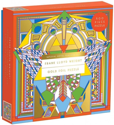 Puzzle metalice Frank Lloyd Wright – Hotel Imperial 500 piese