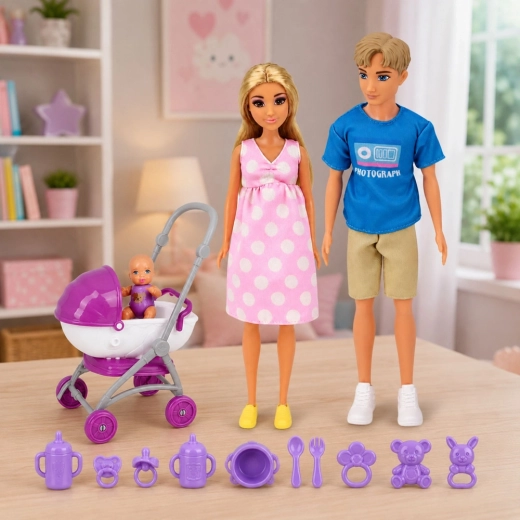 Set de familie pentru joc realist