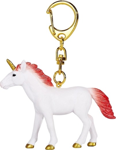 Mojo breloc unicorn roșu