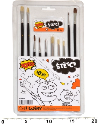 Set de pensule pentru pictură - 10 buc