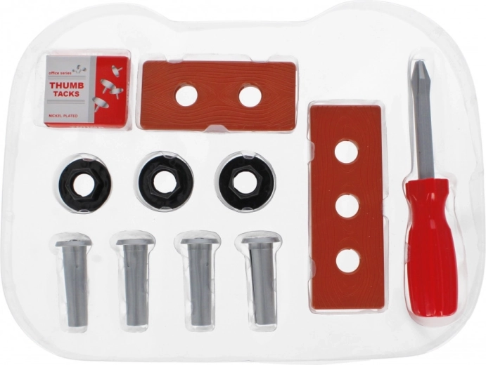 Accesorii bogate pentru joaca de-a reparatorul