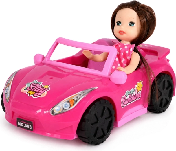 Cabriolet roz care chiar merge