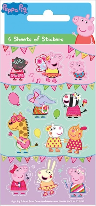 Autocolante Peppa Pig carnaval
