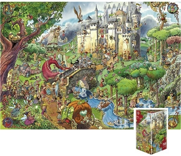Puzzle Basme 1500 piese HEYE