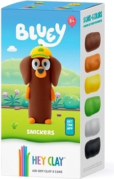 Hey Clay Bluey Snickers – set cu 5 recipiente