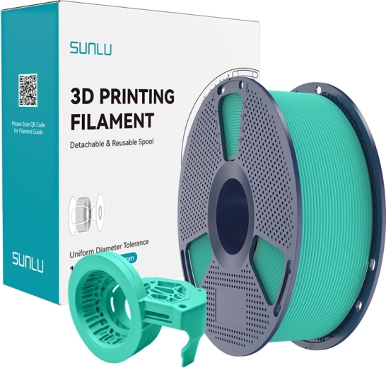 Filament PETG mat cu viteză mare Sunlu – mentă