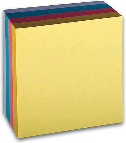 Bloc autoadeziv Concorde 76 × 76 mm pastel