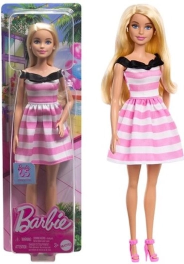 Barbie Fashionistas păpușă blondă pentru aniversarea a 65 de ani