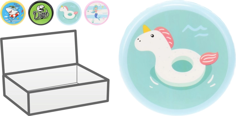 Disc zburător pentru apă 20 cm – mix de decoruri