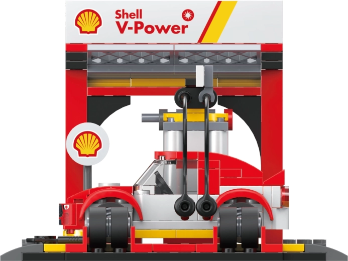 Stație Shell realistă, cu multe detalii