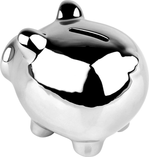 Finisaj argintiu oglindă, foarte lucios