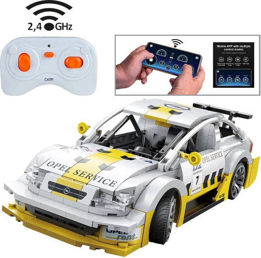 Set de construcție RC CaDA Opel Astra V8 Coupé la scara 1:20