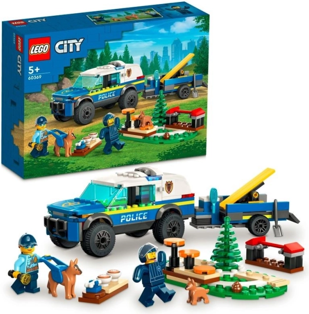 LEGO City antrenament canin al poliției pe teren