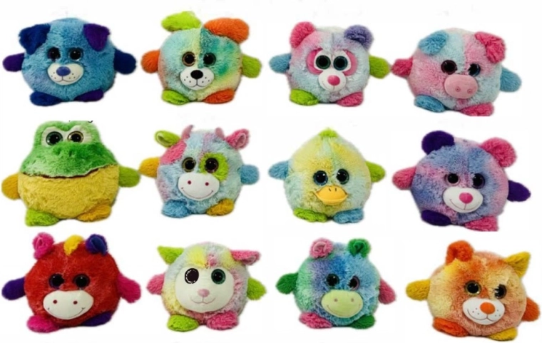 Minge de pluș cu ochi mari 19 cm