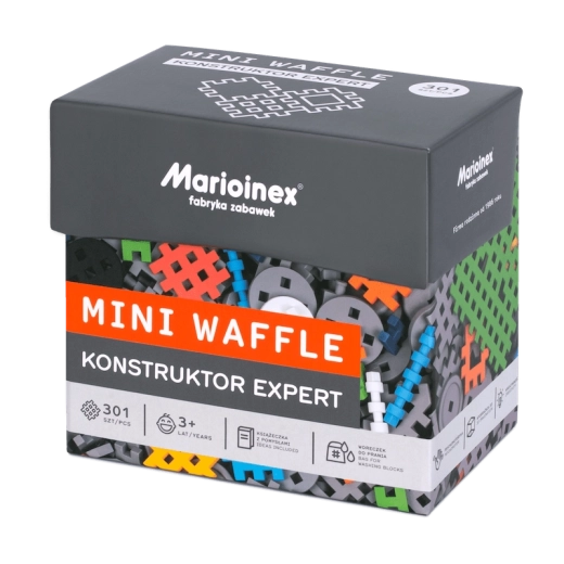 Set de construcție MARIOINEX Mini Waffle Constructor Expert – 301 piese